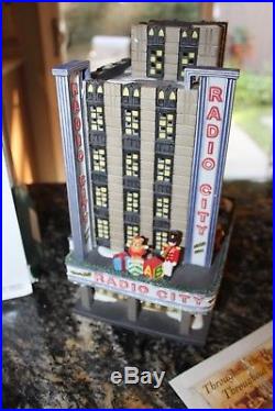 Department 56 Christmas In The City RADIO CITY MUSIC HALL #58924 Retired