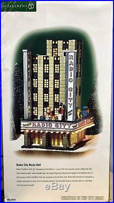 Department 56 Christmas In The City Radio City Music Hall #58924 Retired