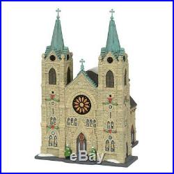 Department 56 Christmas In The City ST. THOMAS CATHEDRAL NEW Beautiful