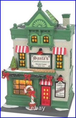 Department 56 Christmas In The City Santa's Corner Confectionary (6013402)