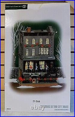 Department 56 Christmas In The City Series 21 Club