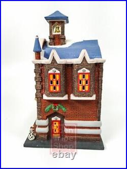 Department 56, Christmas In The City Series, 42nd St. Fire Company with Box