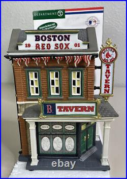 Department 56 Christmas In The City Series Boston Red Sox Tavern 2004