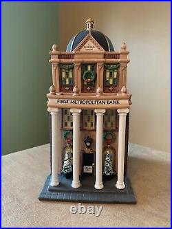 Department 56, Christmas In The City Series, First Metropolitan Bank