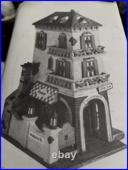 Department 56 Christmas In The City Series Little Italy Ristornate with Box