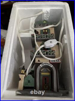 Department 56 Christmas In The City Series Little Italy Ristornate with Box