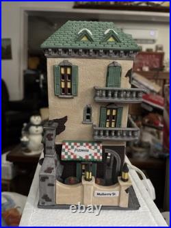 Department 56 Christmas In The City Series Little Italy Ristornate with Box