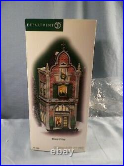 Department 56 Christmas In The City Series MILANO OF ITALY NIB