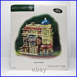 Department 56 Christmas In The City Series Royal Flush Casino 59244 2005 Retired