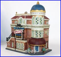Department 56 Christmas In The City Series Royal Flush Casino 59244 2005 Retired