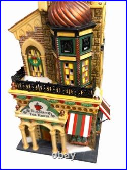 Department 56 Christmas In The City Series Russian Tea Room 59245 Rare VTG