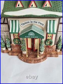 Department 56 Christmas In The City Series Tavern In The Park Restaurant #58928