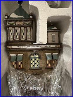 Department 56 Christmas In The City Series The City Globe Publishing Company