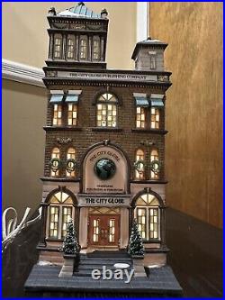 Department 56 Christmas In The City Series The City Globe Publishing Company