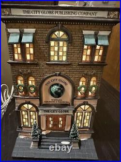 Department 56 Christmas In The City Series The City Globe Publishing Company