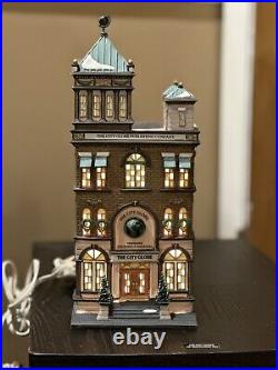 Department 56 Christmas In The City Series The City Globe Publishing Company