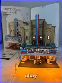Department 56 Christmas In The City The Fox Theatre 4025242