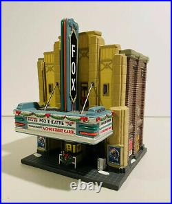 Department 56 Christmas In The City The Fox Theatre #4025242 Working Neon Lights