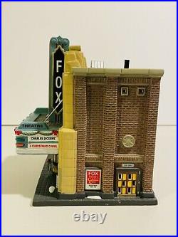 Department 56 Christmas In The City The Fox Theatre #4025242 Working Neon Lights
