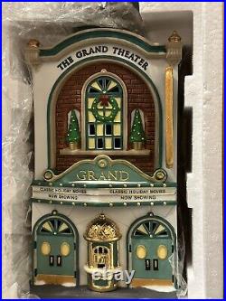 Department 56 Christmas In The City The Grand Theatre Excellent Condition