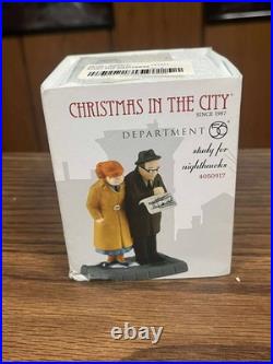 Department 56 Christmas In The City Village Study For Nighthawks 4050917 Sealed Department 56 Christmas In The City Village Study For Nighthawks 4050917 Sealed