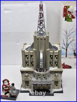 Department 56 Christmas In The City WDFS Radio See Pics