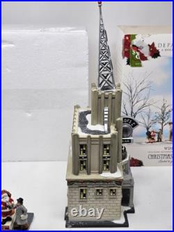 Department 56 Christmas In The City WDFS Radio See Pics