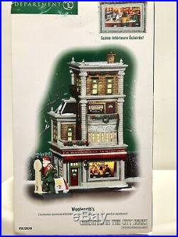 Department 56 Christmas In The City Woolworth's #56.59249 3D Inside Scene