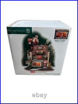 Department 56 Christmas In the City 2004 Retired Coca-Cola Soda Fountain #59221