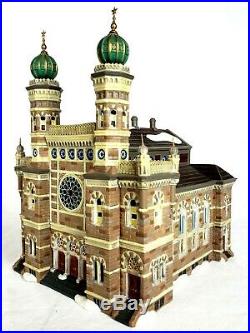 Department 56 Christmas In the City Central Synagogue LIMITED EDITION 59204 Mint