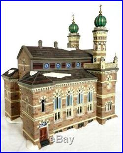 Department 56 Christmas In the City Central Synagogue LIMITED EDITION 59204 Mint