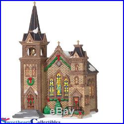 Department 56 Christmas In the City St. Mary Church Retired