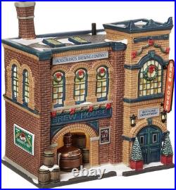 Department 56 Christmas in The City Brew House Lit Building 4036491 NEW T