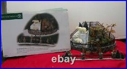 Department 56 Christmas in The City City Zoological Garden 7 piece set #5658978
