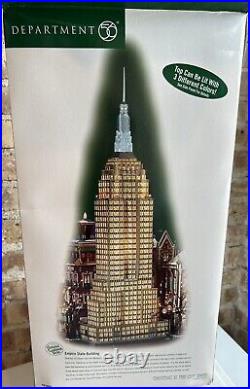 Department 56 Christmas in The City Empire State Building Historical Landmark