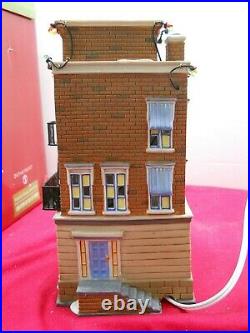 Department 56 Christmas in The City Parkside Holiday Brownstone #5658937 boxed