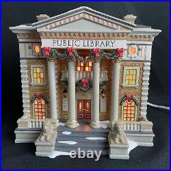 Department 56 Christmas in The City Series Hudson Public Library 56.58942