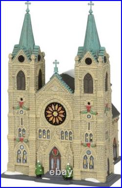 Department 56 Christmas in The City St. Thomas Cathedral 6003054 New RARE