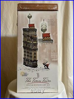 Department 56 Christmas in The City The Times Tower 2000 55510 NIB