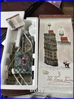 Department 56 Christmas in The City The Times Tower 2000 Special Edition
