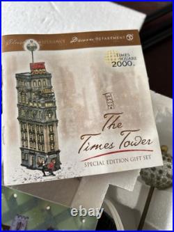 Department 56 Christmas in The City The Times Tower 2000 Special Edition