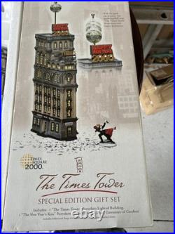 Department 56 Christmas in The City The Times Tower 2000 Special Edition