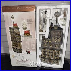 Department 56 Christmas in The City The Times Tower 2000 Special Edition #55510