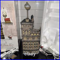 Department 56 Christmas in The City The Times Tower 2000 Special Edition #55510
