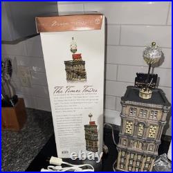 Department 56 Christmas in The City The Times Tower 2000 Special Edition #55510