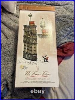 Department 56 Christmas in The City The Times Tower 2000 Special Edition NO PLUG