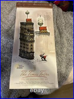 Department 56 Christmas in The City The Times Tower 2000 Special Edition NO PLUG