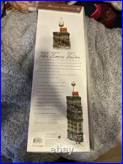 Department 56 Christmas in The City The Times Tower 2000 Special Edition NO PLUG