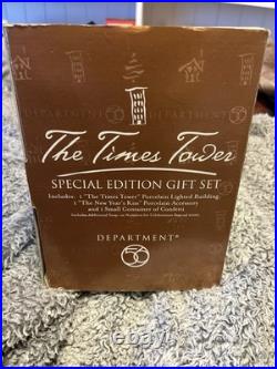 Department 56 Christmas in The City The Times Tower 2000 Special Edition NO PLUG