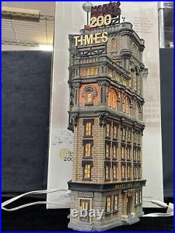 Department 56 Christmas in The City The Times Tower 2000 Special Edition. Read